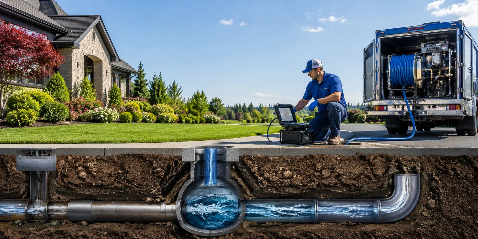 Drainage restoration information for Rebuck, PA